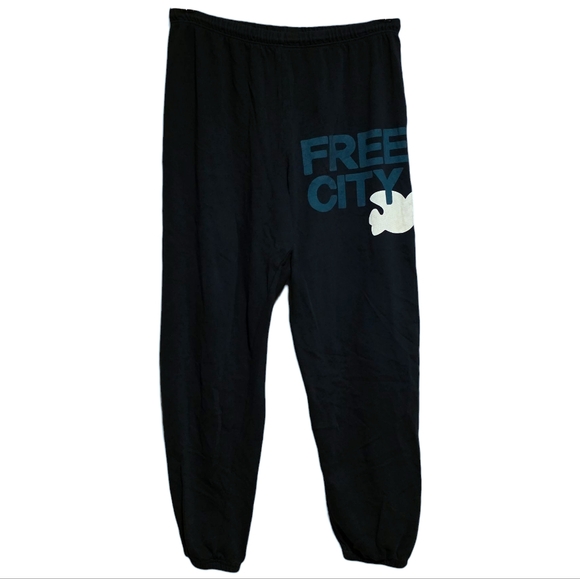 freecity Flow Sweatpant in Greenshrooms Size Medium - Picture 2 of 4